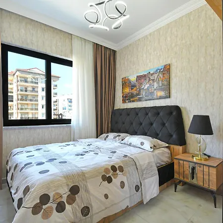 Crown Town 1 Bedroom Just 200m From The Sea In Kestel, * 阿拉尼亚